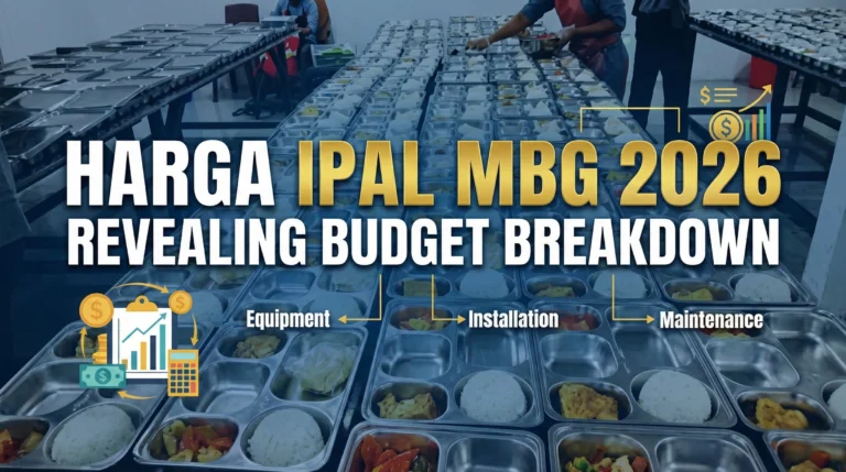 Harga IPAL MBG 2026: 7 Faktor yang Menentukan Investasi Pengolahan Limbah Program Makan Bergizi Gratis Anda