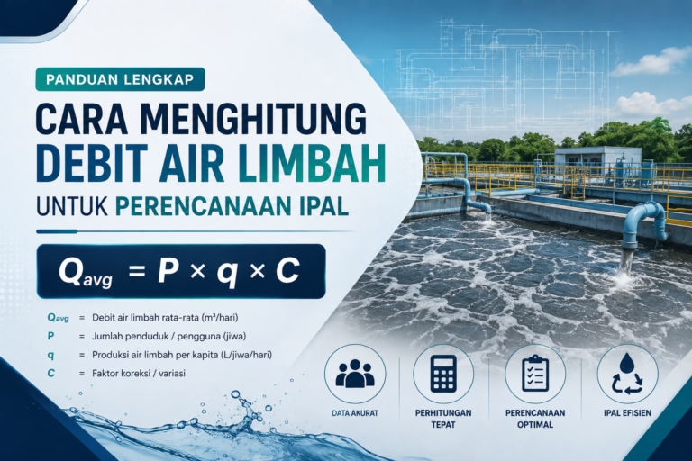 Cara Menghitung Debit Air Limbah untuk Perencanaan IPAL: Rumus, Kesalahan Umum, dan Cara Menghindarinya